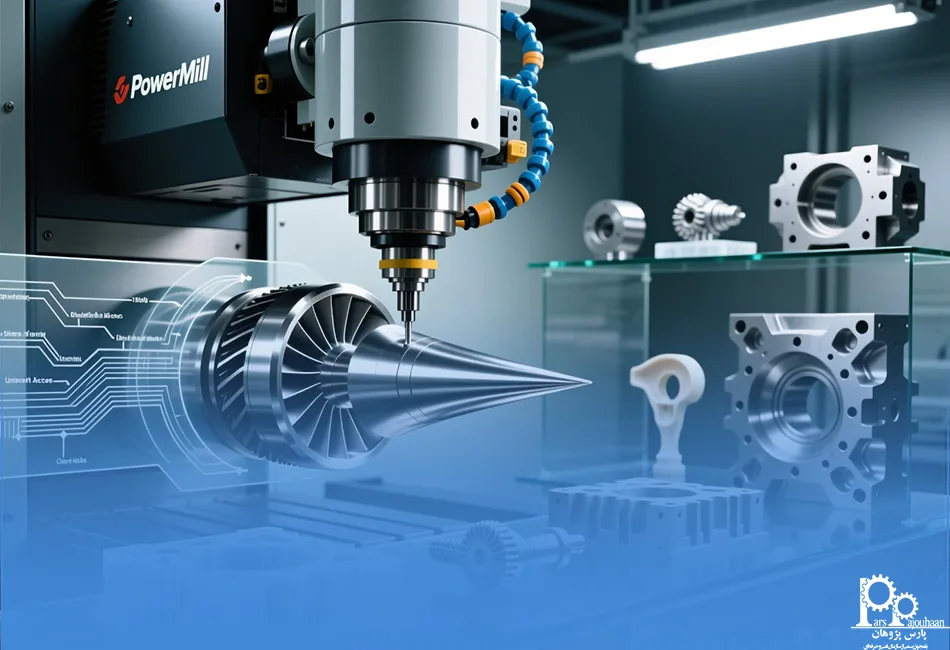 کاربرد PowerMill در ساخت قطعات پیچیده صنعتی